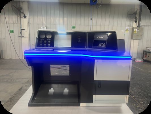 Αποτελεσματικό δωμάτιο ελέγχου μηχανοδηγού ελιγμών