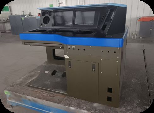 Αποτελεσματικό δωμάτιο ελέγχου μηχανοδηγού ελιγμών