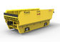 Κίτρινο βαγόνι εμπορευμάτων φορτίου ραγών, αυτοκίνητο ραγών μεταλλείας ³ 20m για τη μεταφορά του μεταλλεύματος ορυχείου