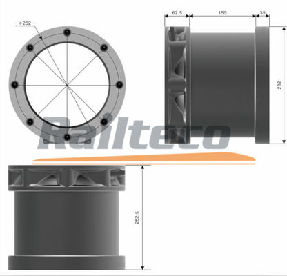 Y32MS Τροχαίο κουτί άξονα